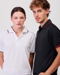 Workteam 100 Polo bicolore manica corta neutro o personalizzato