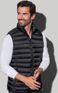 Stedman 100 Gilet imbottito uomo Lux neutro o personalizzato