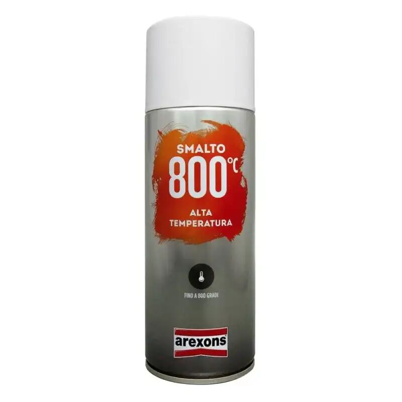 Arexons Vernice Smalto Alta Temperatura Fino A 800 Gradi Spray Colore Alluminio