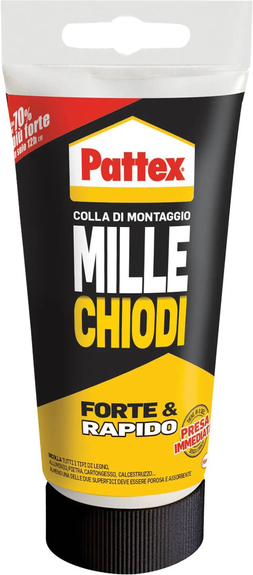 Pattex MILLECHIODI ORIGINAL  150 g COLLA DI MONTAGGIO MULTI MATERIALI