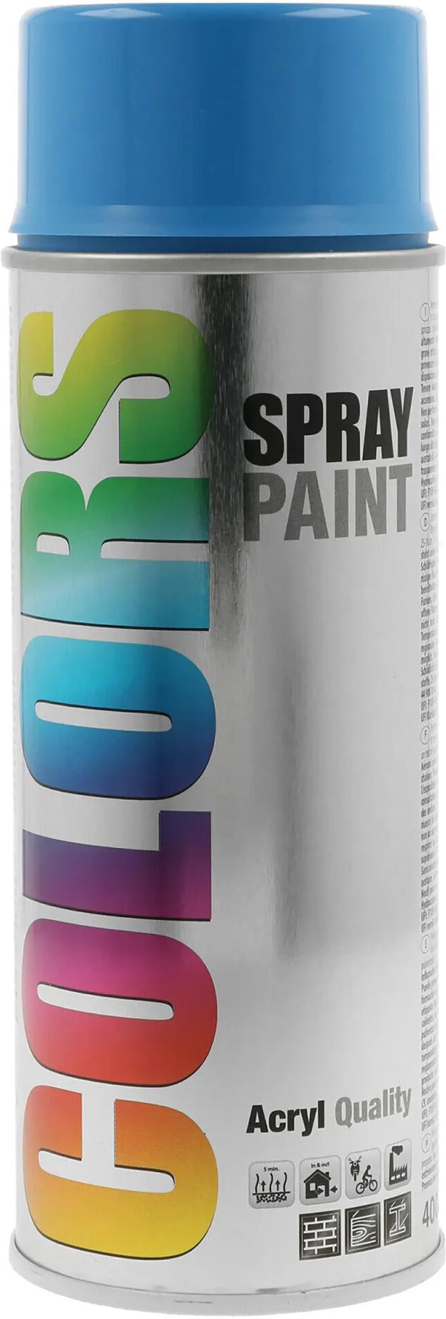 Motip SMALTO SPRAY COLORS  RAL 5015 BLU CIELO 400 ml 2 - 4 m² CON 1 l