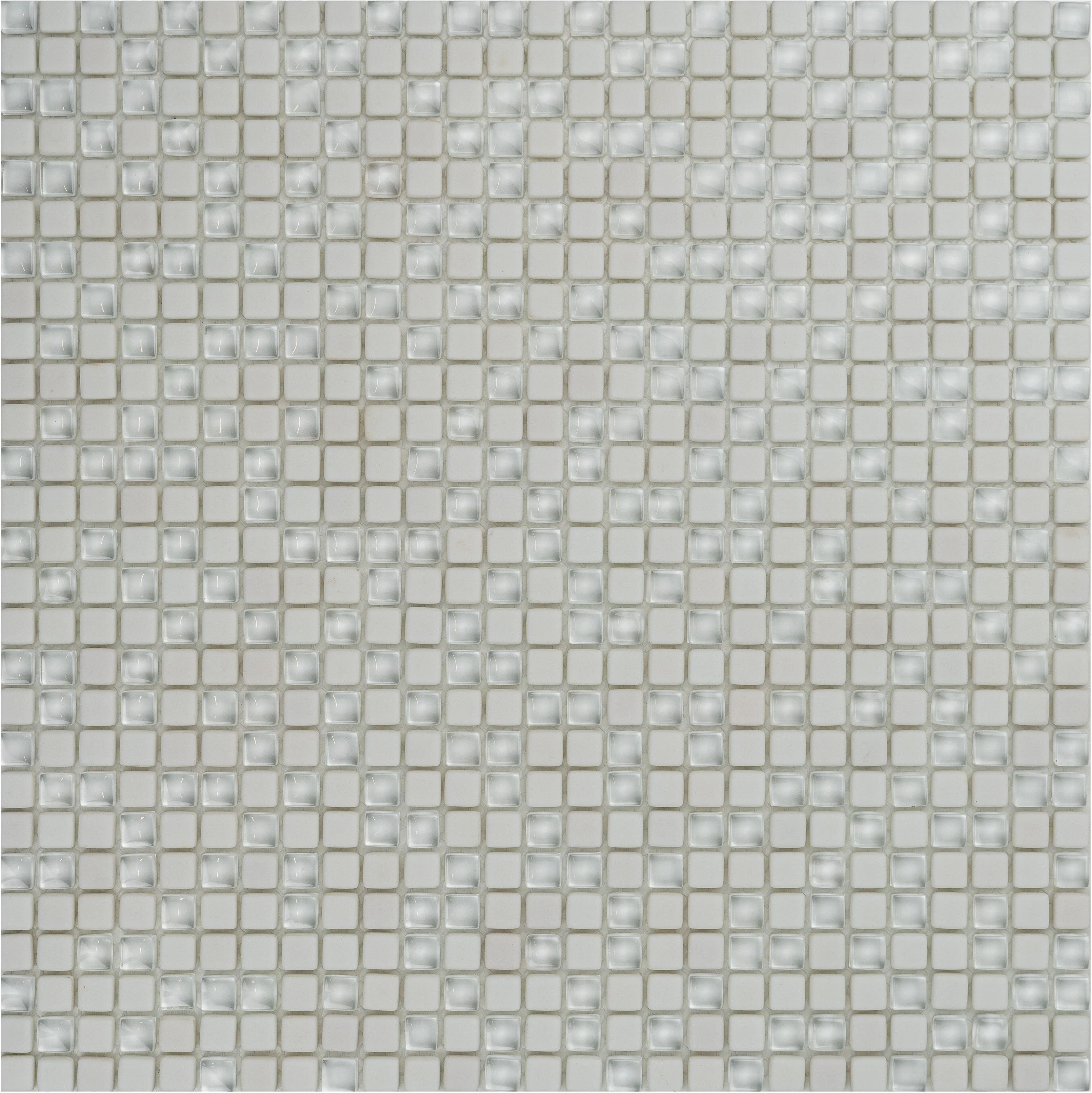 Tecnomat MOSAICO EVEREST BIANCO 30,5x30,5x0,6 cm VETRO VENDITA AL PEZZO