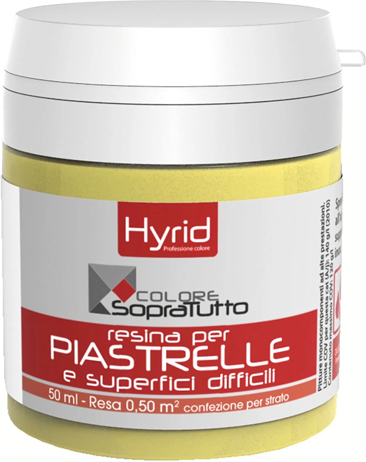 Hyrid By Covema RESINA PIASTRELLE HYRID GERMOGLIO 50 ml PER SUPERFICI DIFFICILI 10 m²  CON 1 l PRONTO USO