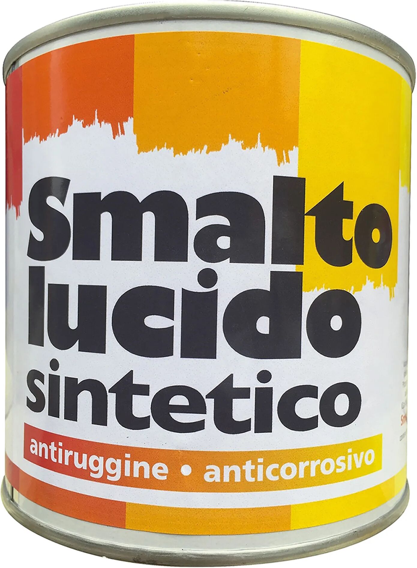 Cipir SMALTO SINTETICO LUCIDO  TESTA MORO 2,5 l ANTIRUGGINE 12-14 m² CON 1 l DA DILUIRE