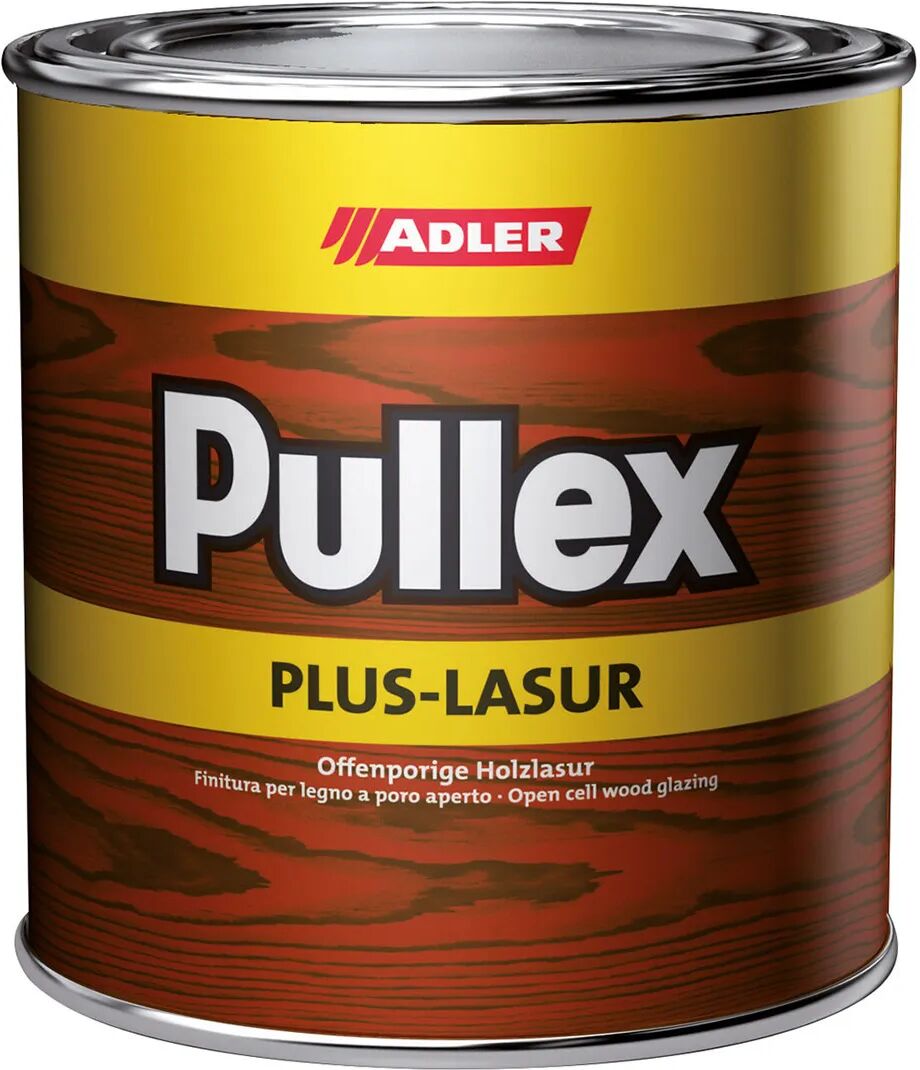 ADLER_VERNICI Finitura Legno Poro Aperto Adler 2,5 L Pullex Plus Lasur Incolore Solvente 8-10 M² Con 1 L