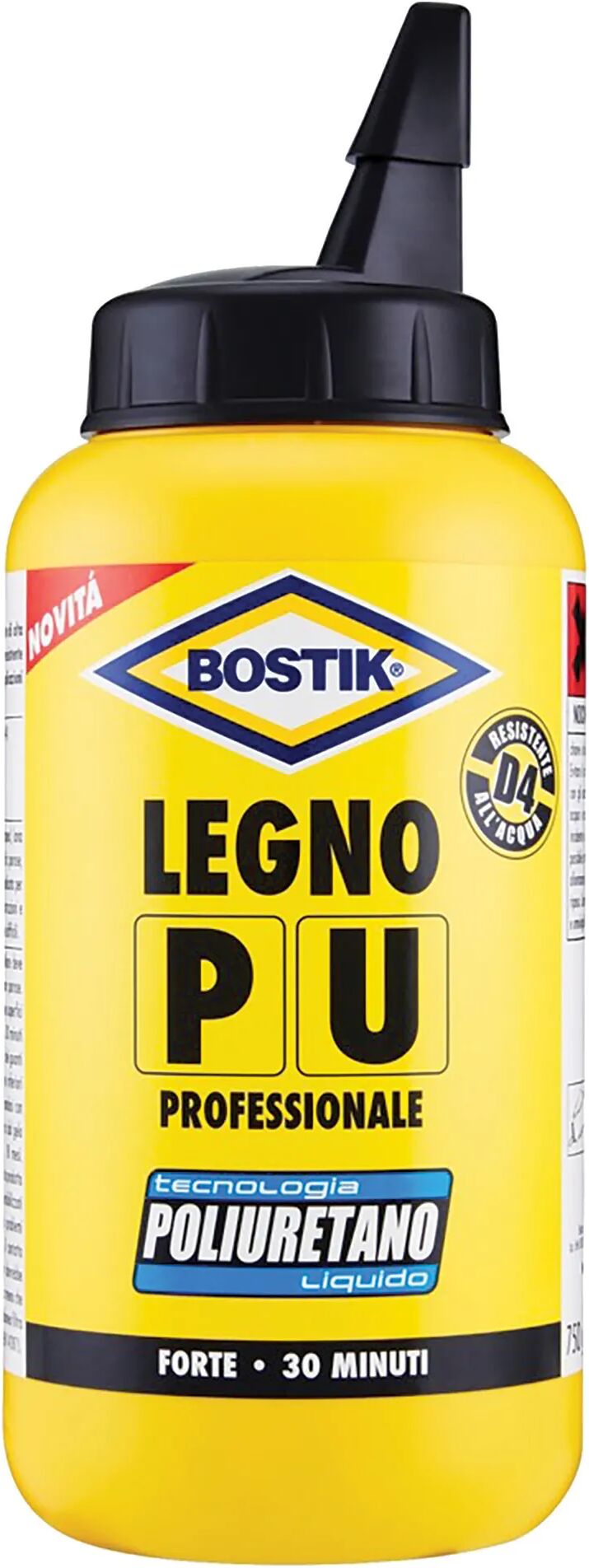 Bostik COLLA POLIURETANICA  750 g MONOCOMPONENTE PER LEGNO E RESISTENTE AD ACQUA SALATA