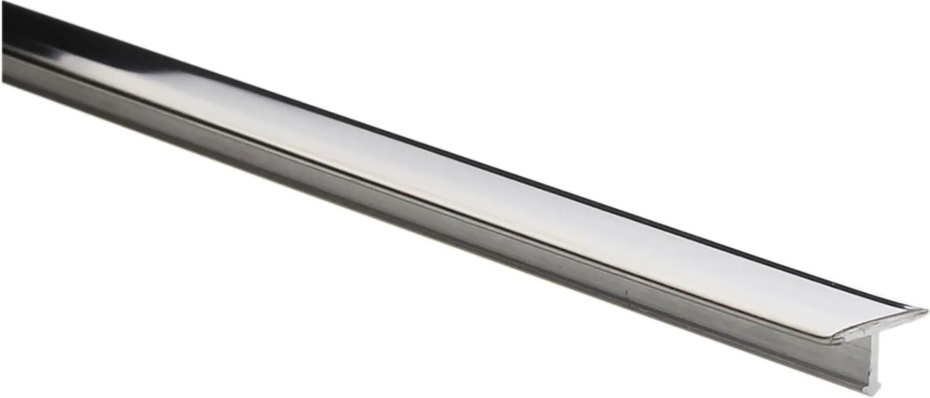 Arcansas PROFILO GIUNZIONE TIALU ACCIAIO INOX LUCIDO 270 cm H 14x9 mm