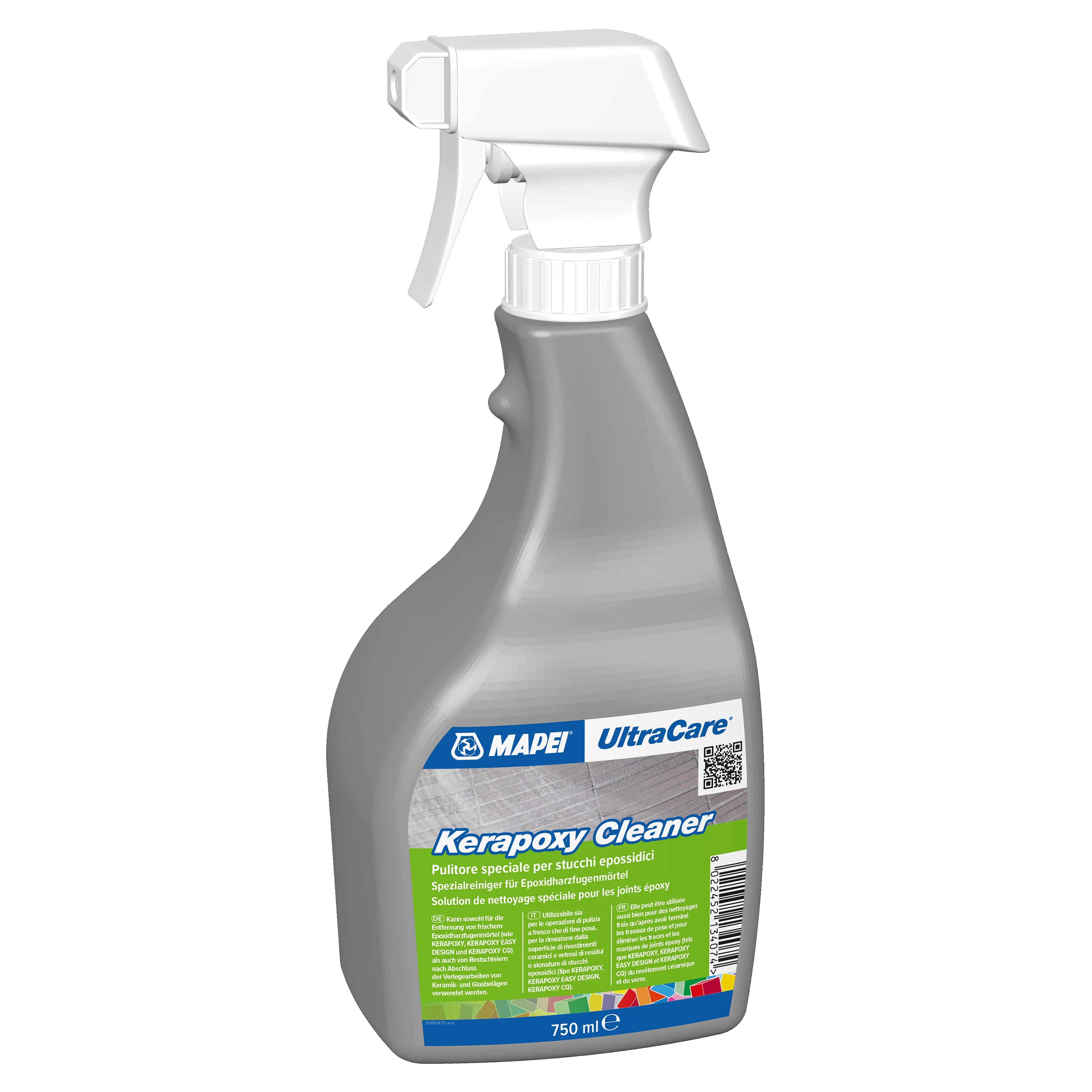 Mapei ULTRACARE KERAPOXY CLEANER  0,75 l DETERGENTE NEBULIZZATORE PER STUCCHI EPOSSIDICI