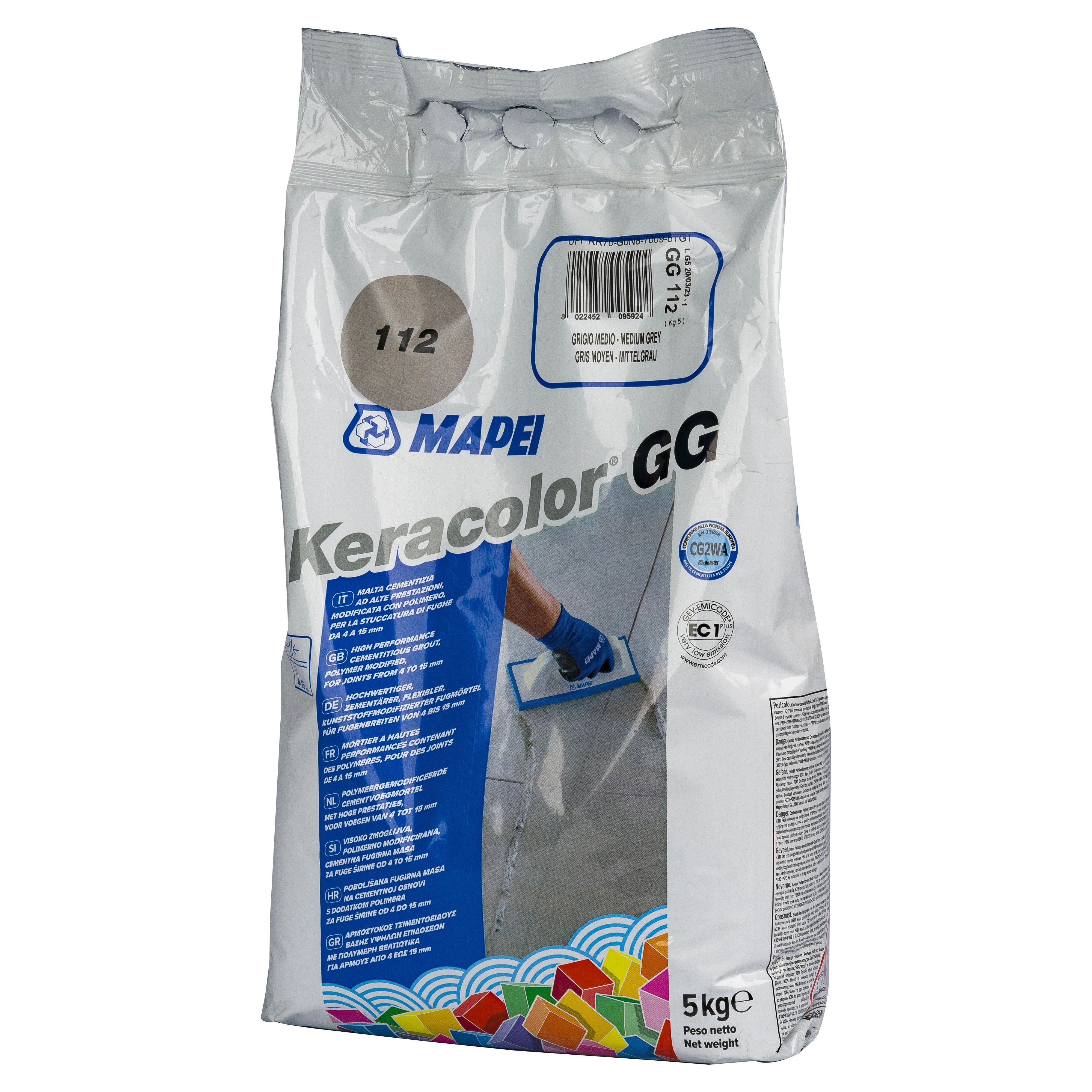 Mapei STUCCO KERACOLOR GG 112  5 kg GRIGIO MEDIO