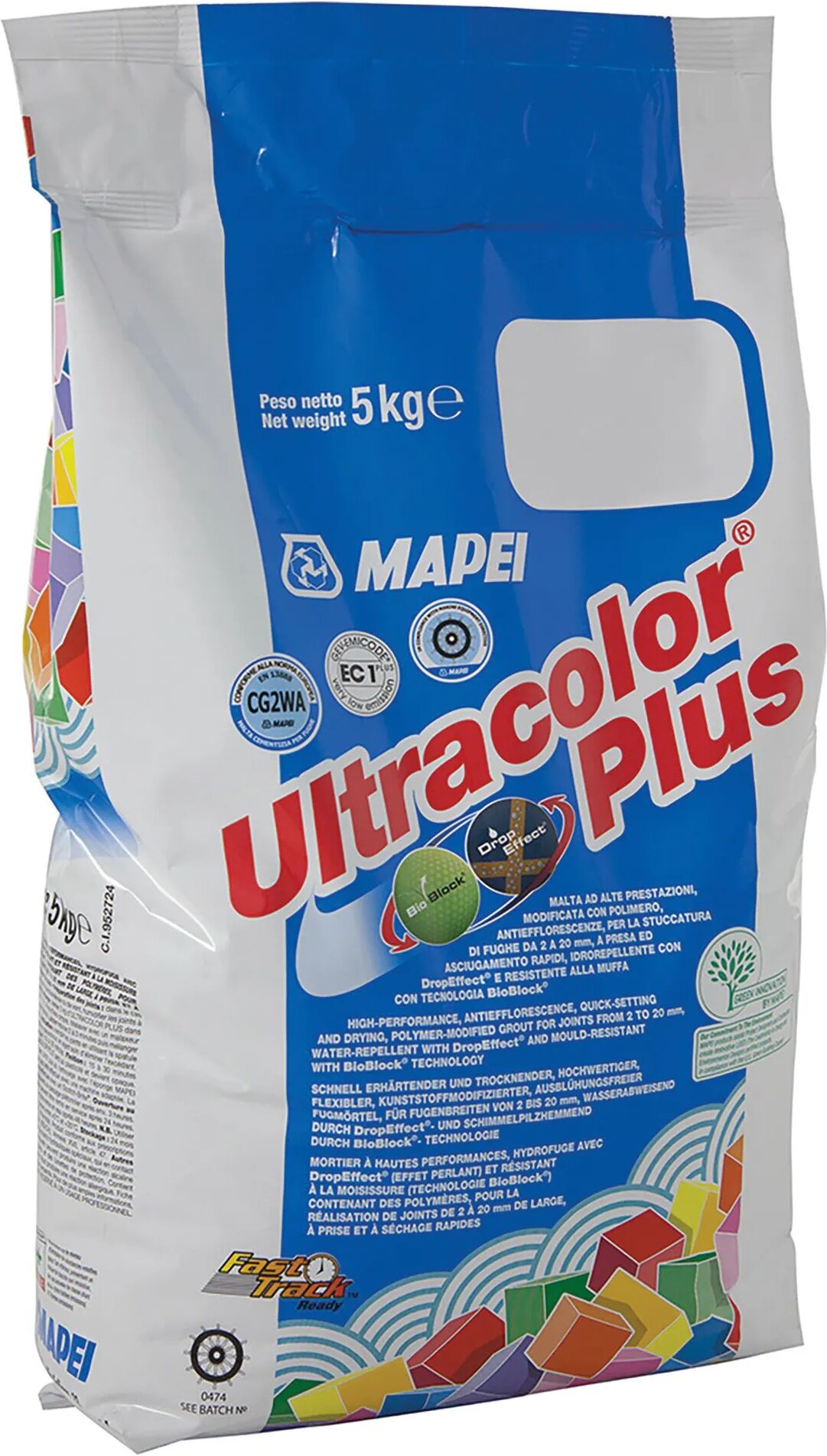 Mapei STUCCO ULTRACOLOR PLUS 113  5KG CEMENTO GRIGIO SCURO