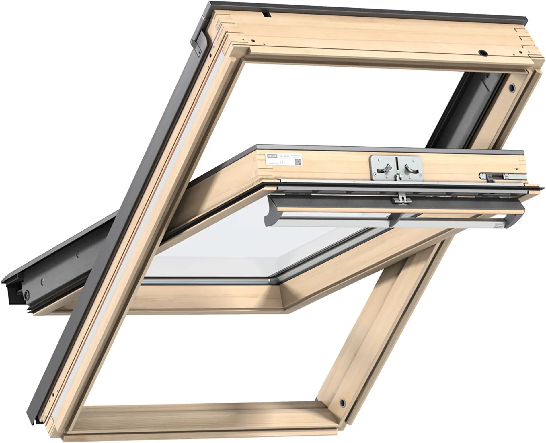 Velux FINESTRA DA TETTO  IN PINO APERTURA A BILICO 78x98 cm (LxH) GGL MK04 3070