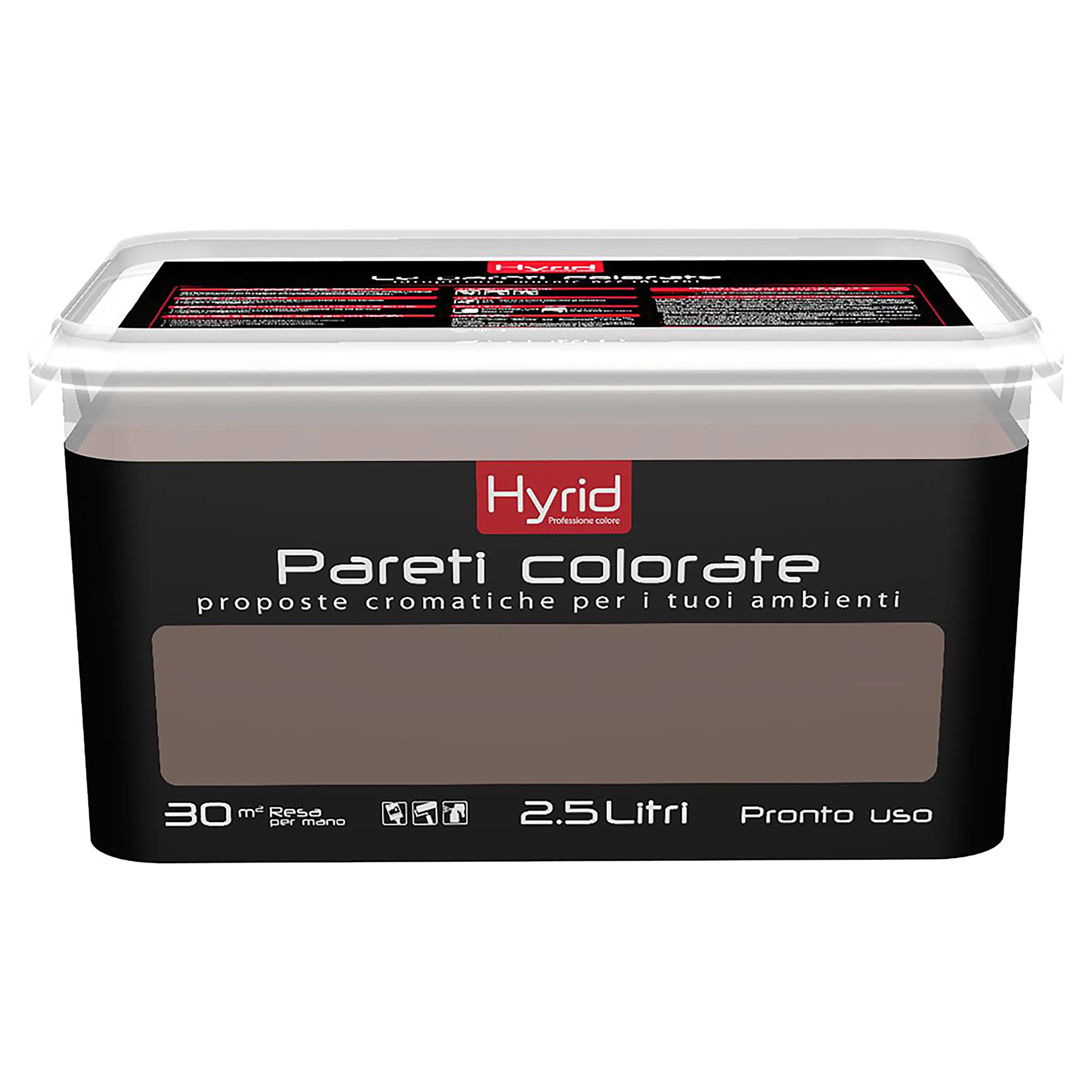 Hyrid By Covema IDROPITTURA LAVABILE HYRID 2,5 l CORDA ACCENTO PER INTERNO 5-6 m² CON 1 l A 2 MANI