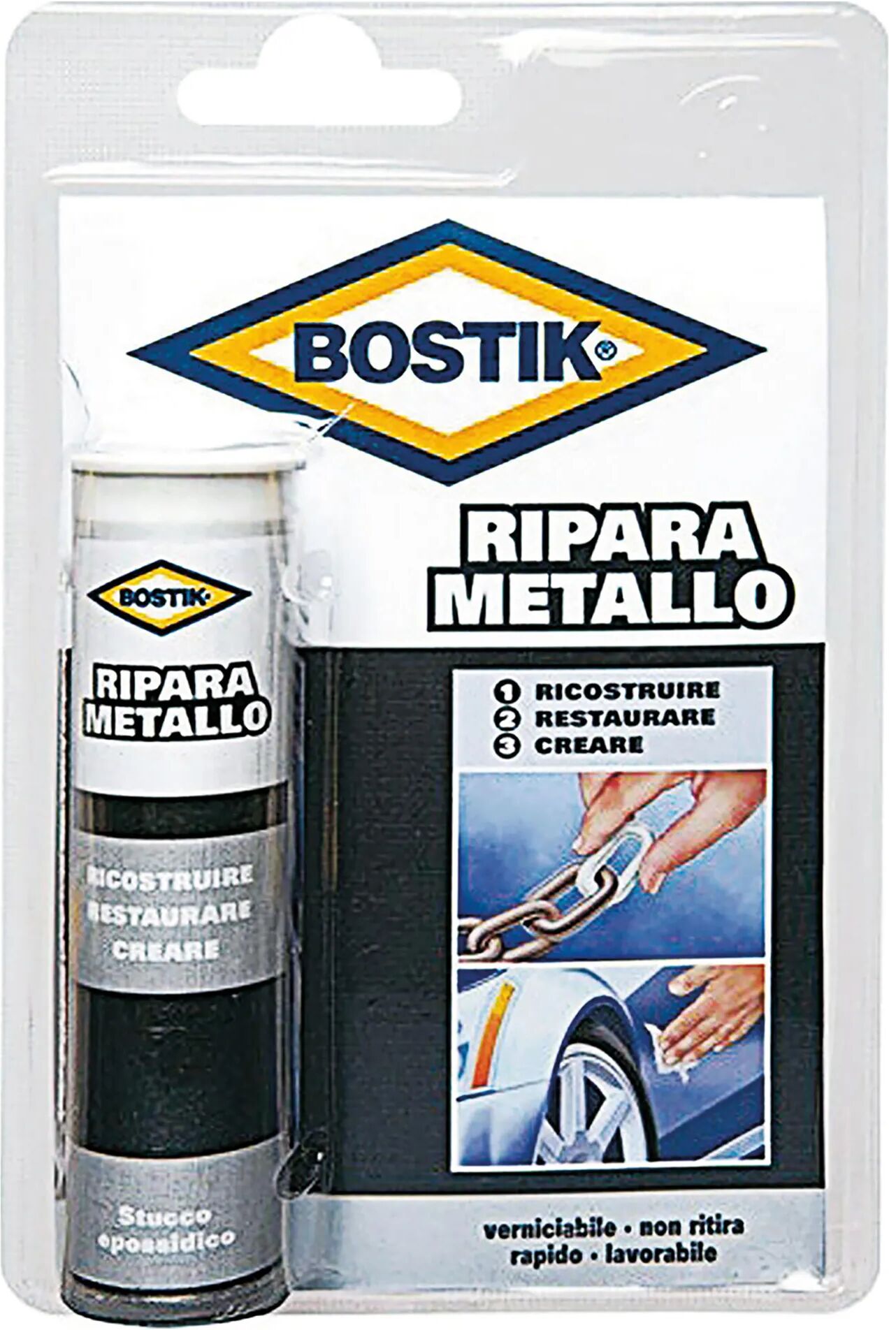 Bostik STUCCO EPOSSIDICO  56 g RIPARA METALLO