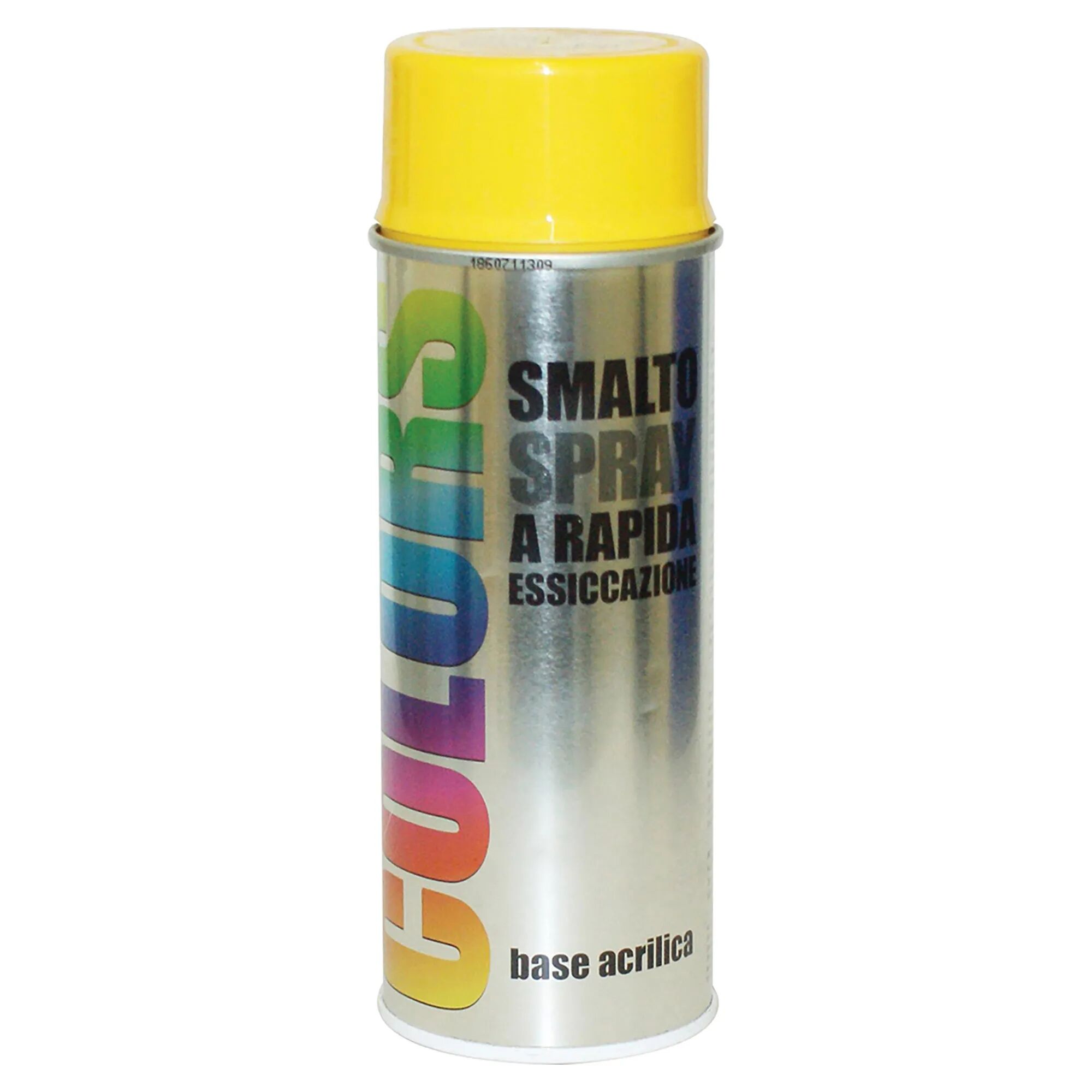 Motip SMALTO SPRAY COLORS  RAL 1023 GIALLO TRAFFICO 400 ml 2 - 4 m² CON 1 l