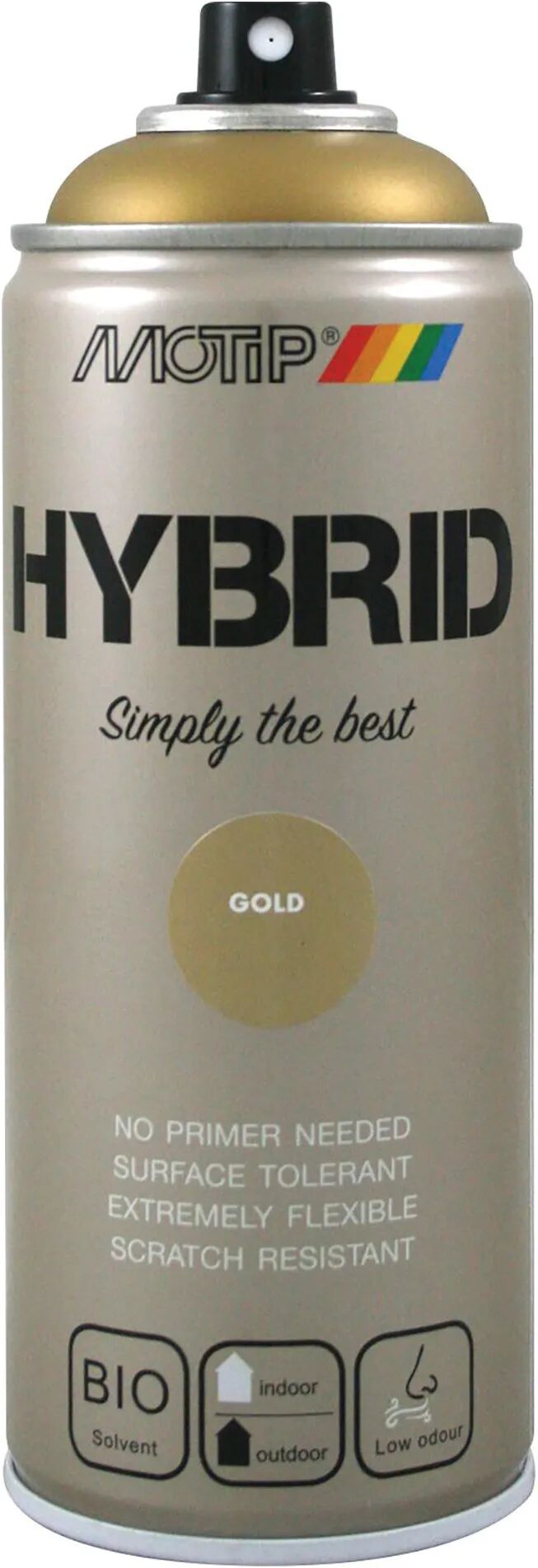 Motip VERNICE SPRAY HYBRID  ORO 400 ml 2,5 - 3,5 m² CON 1 l