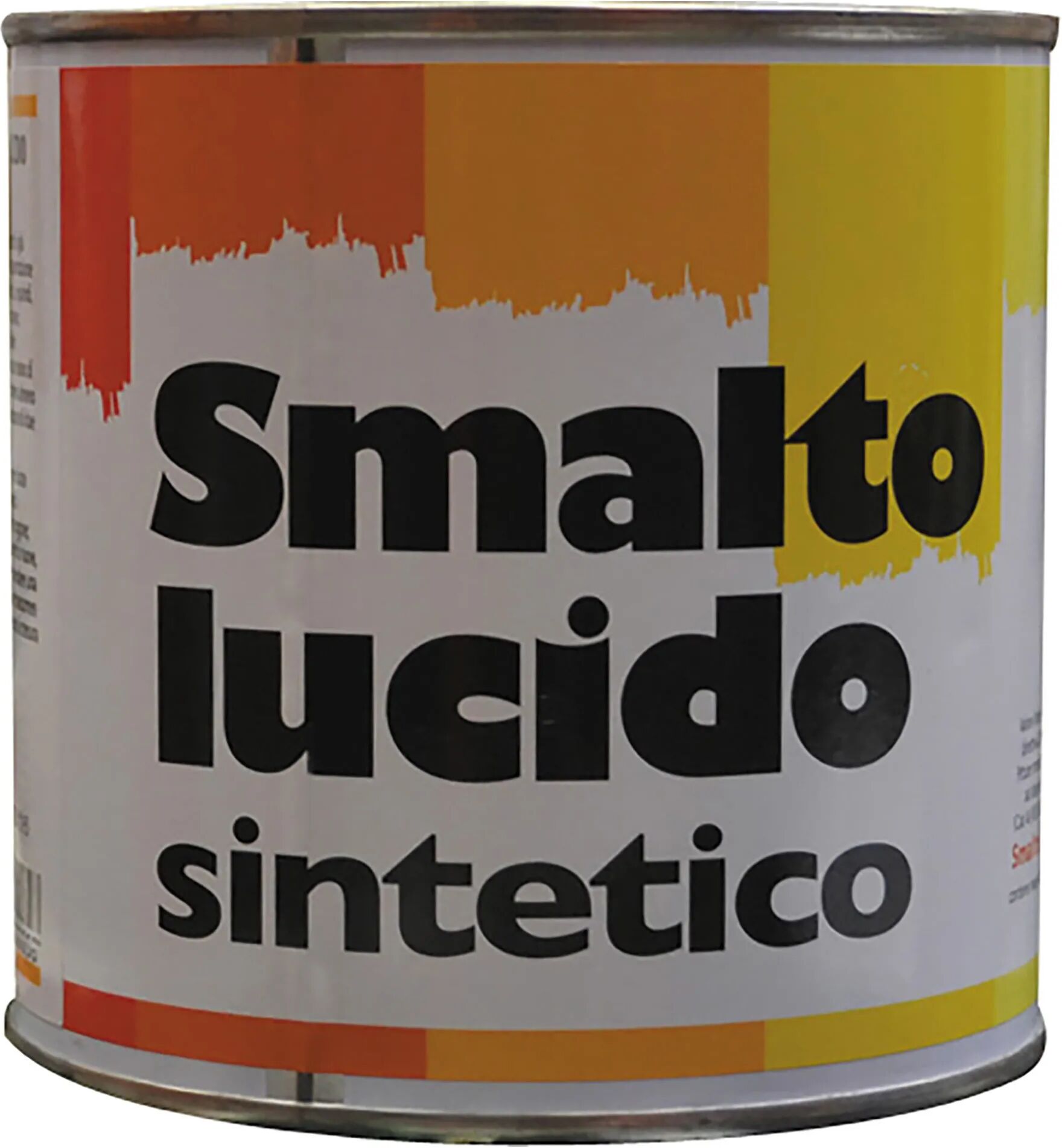 Cipir SMALTO SINTETICO LUCIDO  GIALLO CROMO 0,75 l ANTIRUGGINE 12-14 m² CON 1 l DA DILUIRE