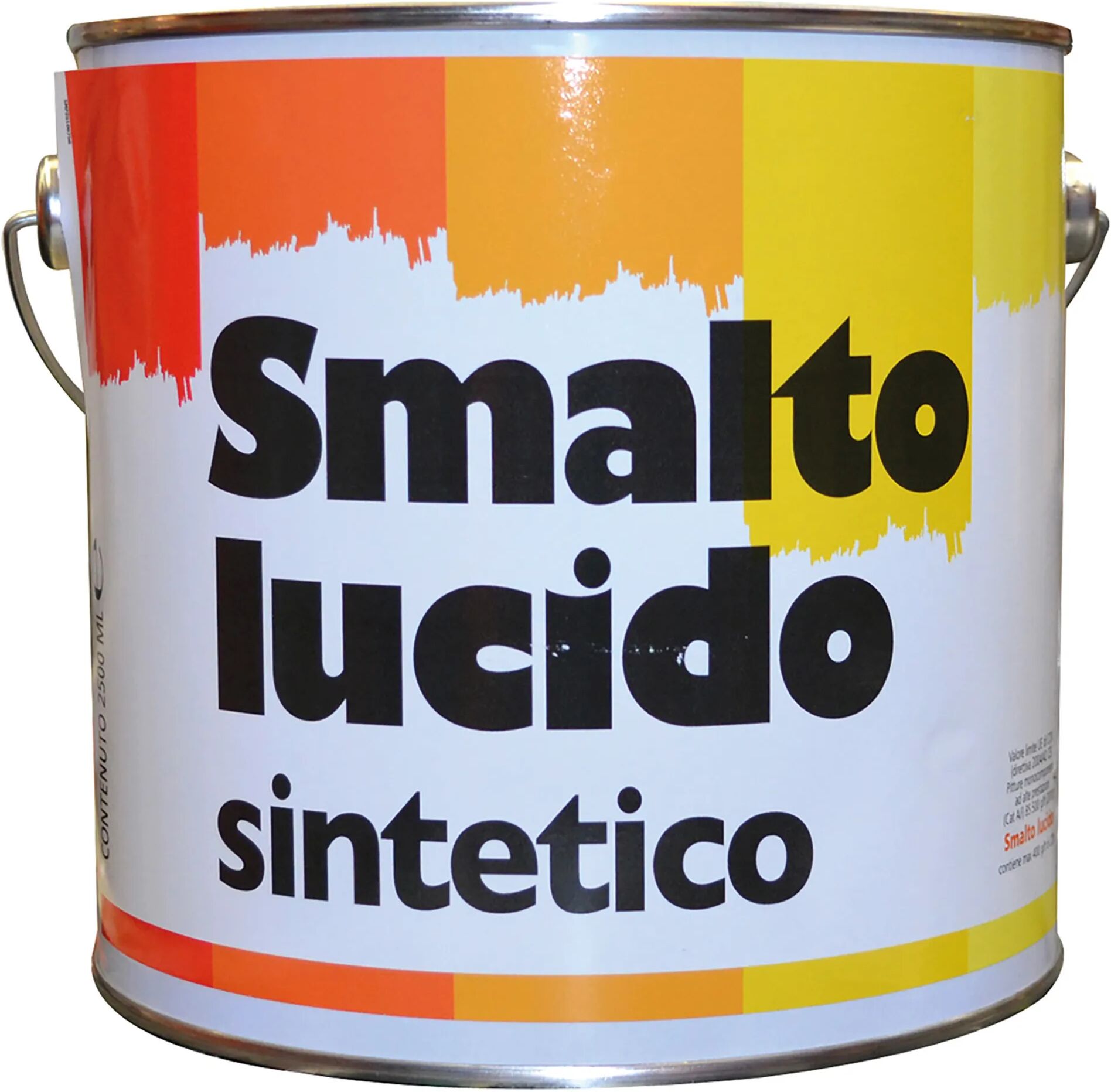 Cipir SMALTO SINTETICO LUCIDO  AVORIO 2,5 l ANTIRUGGINE 12-14 m² CON 1 l DA DILUIRE