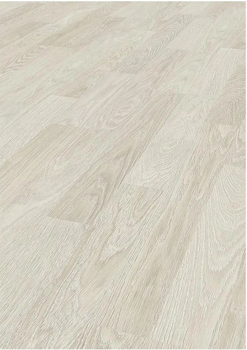 Tecnomat PAVIMENTO LAMINATO ROVERE GHIACCIO 8 mm 2 STRIPS RESA 2,22 m²/PACCO  STECCA DA 1285x192 mm