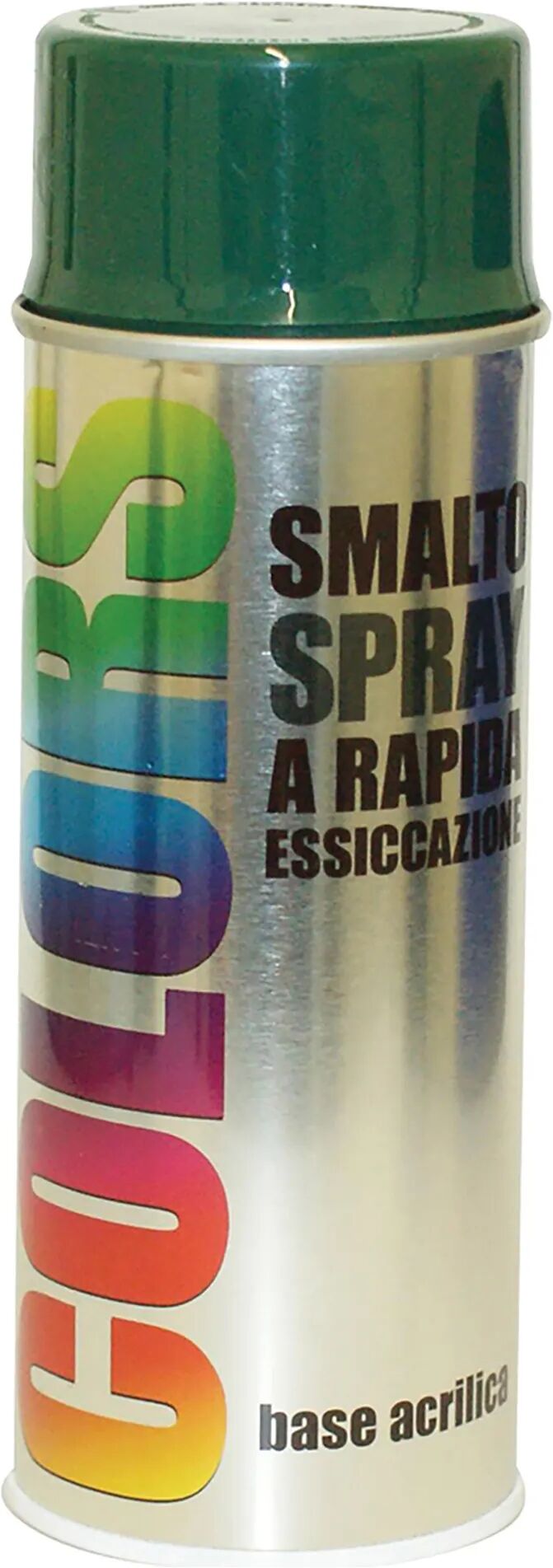 Motip SMALTO SPRAY COLORS  RAL 6005 VERDE MUSCHIO 400 ml 2 - 4 m² CON 1 l