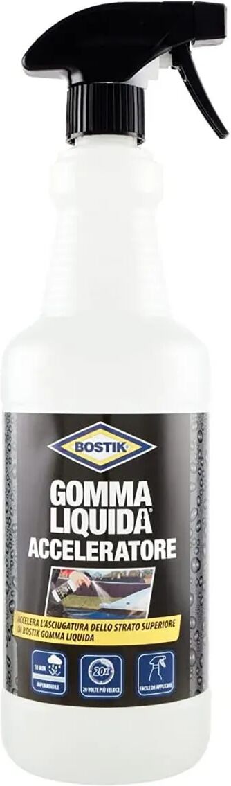 Bostik ACCELARATORE GOMMA LIQUIDA  1 l   UTILIZZO FACILE E RAPIDO   IN TRIGGER