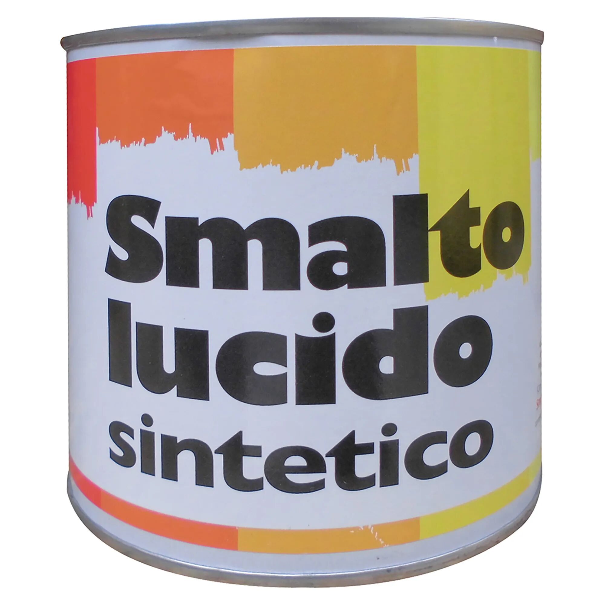Cipir SMALTO SINTETICO LUCIDO  ROSSO FUOCO 0,75 l ANTIRUGGINE 12-14 m² CON 1 l DA DILUIRE