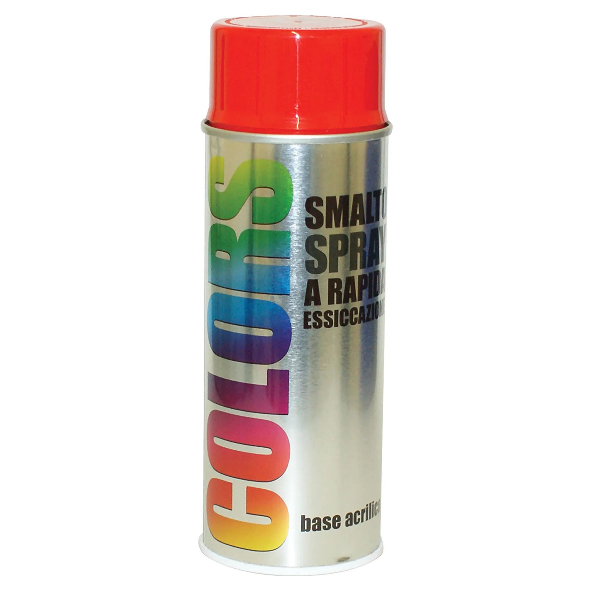 Motip SMALTO SPRAY COLORS  RAL 3020 ROSSO TRAFFICO 400 ml 2 - 4 m² CON 1 l