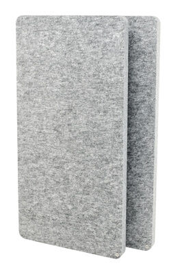 t.akustik PET Wall Absorber 120 SGR Silver Grey
