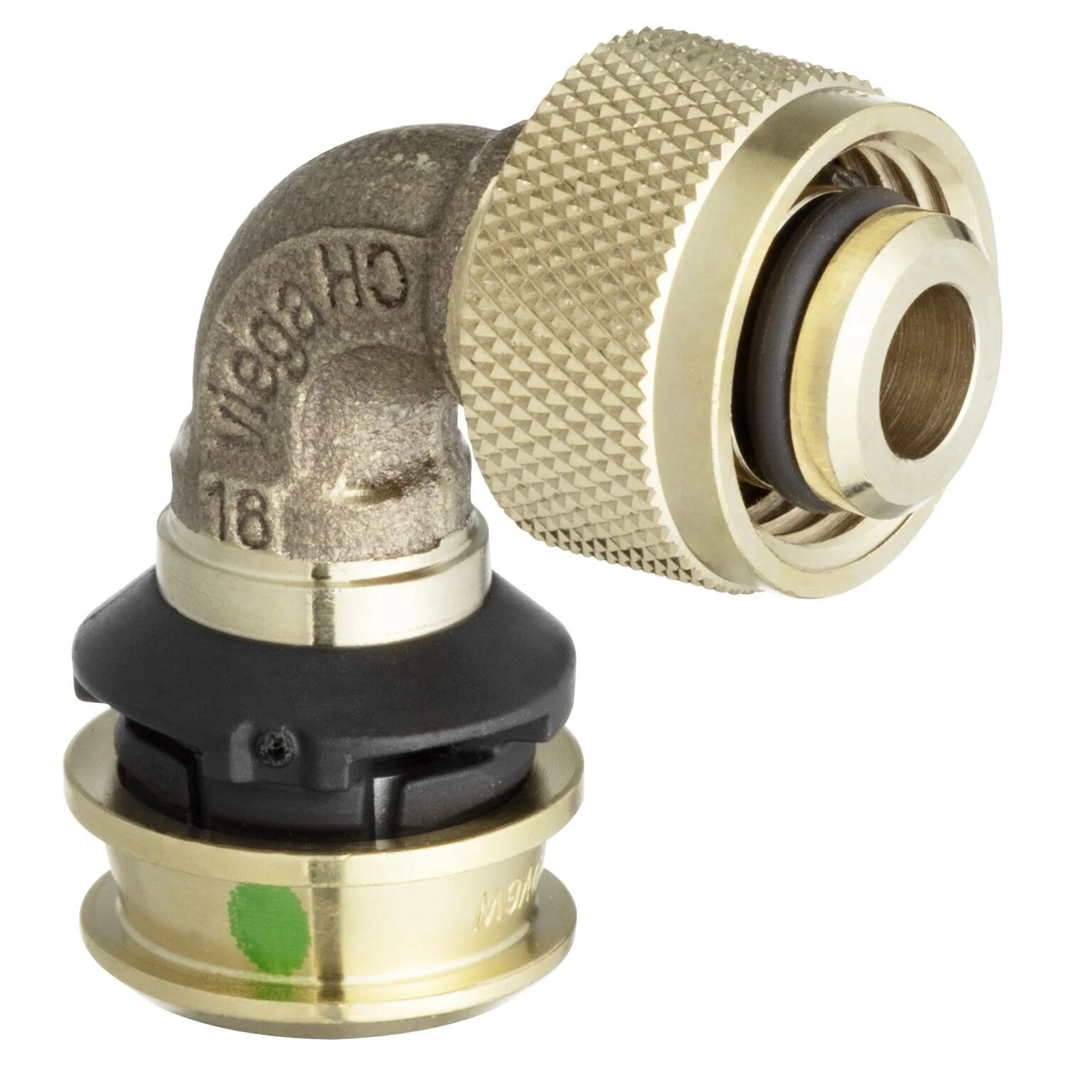 Viega Prevista Dry Raxofix-Übergangsbogen 90° mit SC-Contur Modell 5316.8 Prevista Dry Ø: 1,6 cm G: ½ siliziumbronze 776749