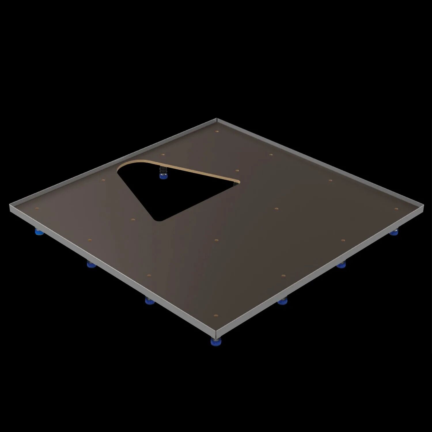 Kaldewei Nexsys SBN Systemboard 90 x 160 cm inkl. Schallschutz   584575630000