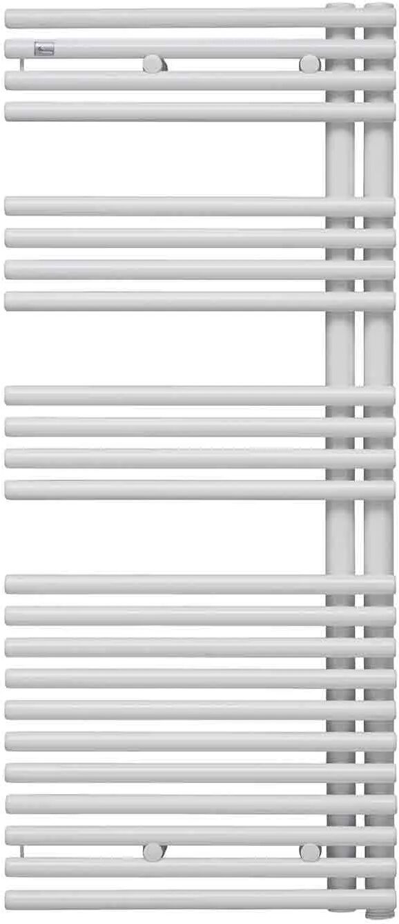 Zehnder Forma Asym LFAEL-150-60/GD Handtuchwärmer 59,6 x 156,1 cm links mit RACY-C  B: 59,6 H: 156,1 cm pure white RAL 9010 ZF6A0360B400000-Sonder