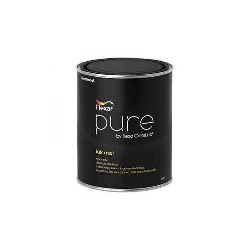 Flexa Pure Lak Watergedragen Mat 1 Liter 100% Wit