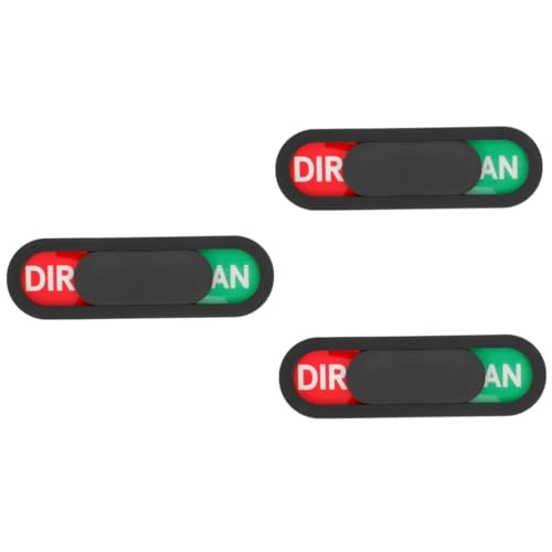 FRCOLOR 3 Stuks vaatwasser tegels vaatwasser magnetisch vaatwasser indicator magneet nodig schoon vuil magnetisch teken vaatwasser teken ovaal noodzaak sticker het teken afwasmachine