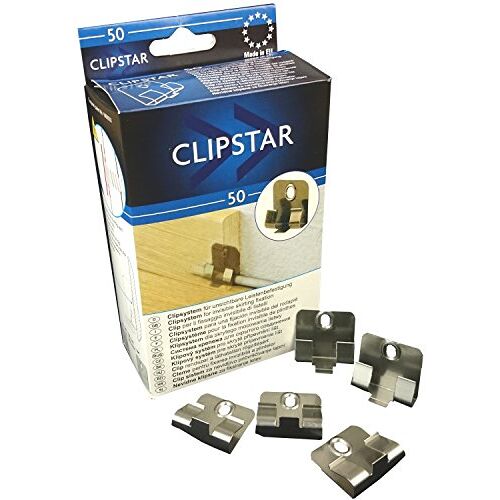 Trecor Clipstar bevestigingsclip voor plint (bevestigingsclip voor plint, bevestigingsclip)