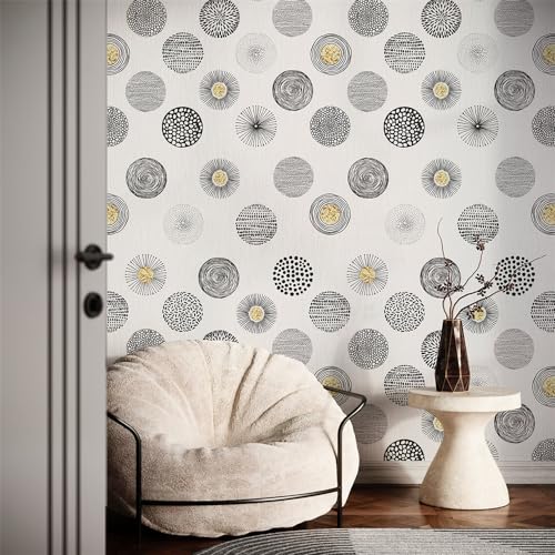 ZQMHCY Behang Egel Konijn Uil Kleverig Behang Niet Geweven Zelfklevend Behang Badkamer Behang Peel en Stick Behang Keuken Wallpapers Muur Papier Art Deco Behang 38,6x100,6 cm