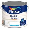 Flexa Strak in de Lak Zijdeglans Gebroken wit / RAL 9010 Strak & Easycare 0.25 Liter