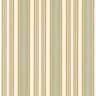 Galerie SD25661 strepen en damasten 2 gevarieerde strepen behang, crème/groen, 10m x 52.8cm