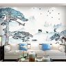 Wallpaper-3D-XLM Inktlandschap Verwelkomende Den 3D Behang Kantoor Woonkamer Bank Slaapkamer Tv Achtergrond Muur Decoratie-200cm×140cm