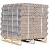 Energie Kienbacher Nestro Houten briketten, 300 kg, hardhout, briketten, open haard, oven, briketten, brandhout, verwarmingsbriketten van beuken en eiken, 30 x 10 kg = 300 kg pallet, Nestro briketten, rond (energie,