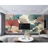 MATUDA Fotografie Behang Ginkgo Bladkleur Holle Kunst Vliesbehang Woonkamer Slaapkamer Wanddecoratie Modern Design 200CM(W)*140CM(H)