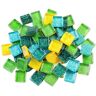 GUYANA Mozaïek tegels 200g/7oz 1cm glas mozaïek tegels handgemaakte mini tegels mozaïek tegels voor ambachten (kleur: N)