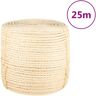 vidaXL Touw 8 mm 25 m 100% sisal