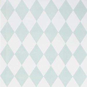 Ferm Living Harlequin behang mint