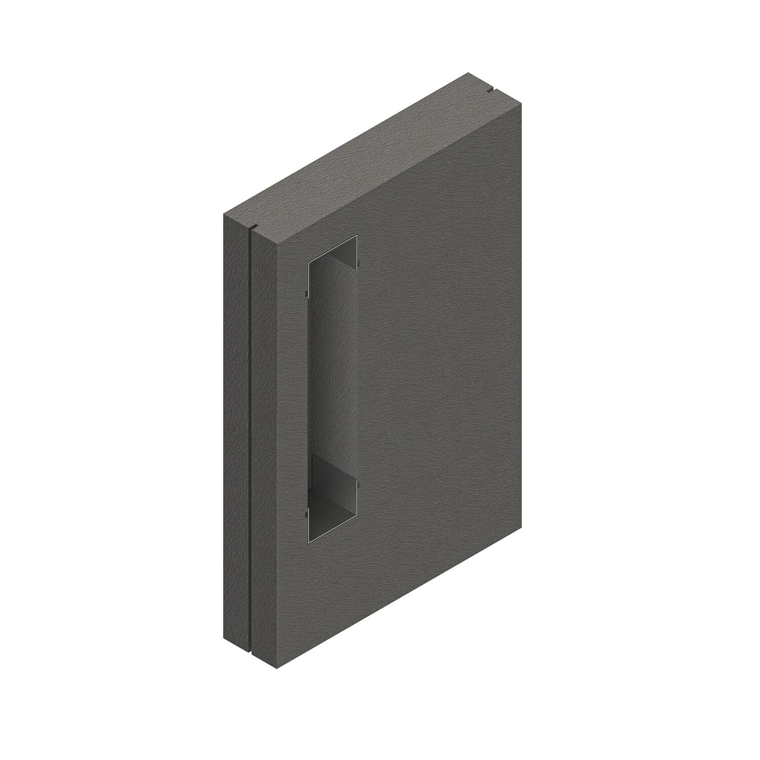 Schedel Schamwand 120 x 80 x 17,5 cm für emco asis plus WC Modul Anbaumodule B: 80 T: 17,5 H: 120 cm für emco asis plus WC Modul VISION0069