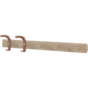 Muuto Plank Coat Rack Oak / Copper Brown