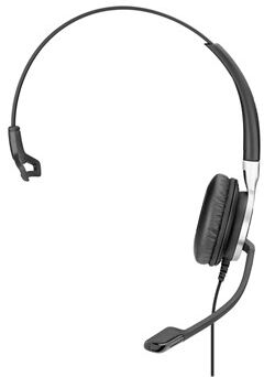 Sennheiser Epos   Sennheiser Impact Sc 638 Headset Svart, Sølv