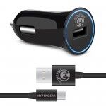 Northstore Hypergear USB 2,4A lader m. Micro USB kabel