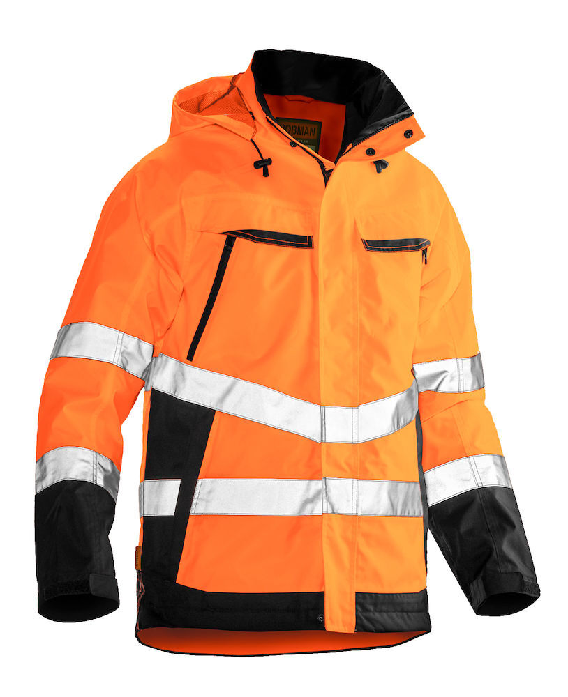 Northstore JOBMANN 1283 SKALLJAKKE KL 3 ORANGE/SVART