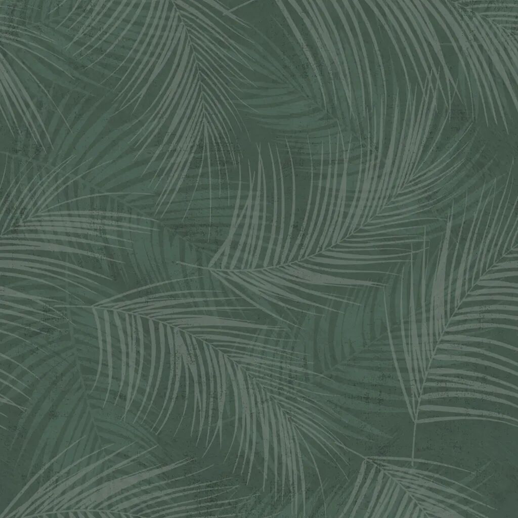 DUTCH WALLCOVERINGS Veggpanel Palm grønn