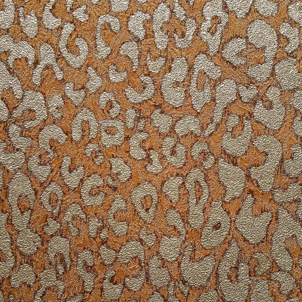 DUTCH WALLCOVERINGS Veggpanel leopardmønster brun