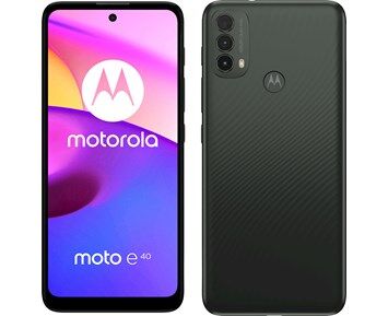 Motorola Moto e40 4+64GB Carbon Grey